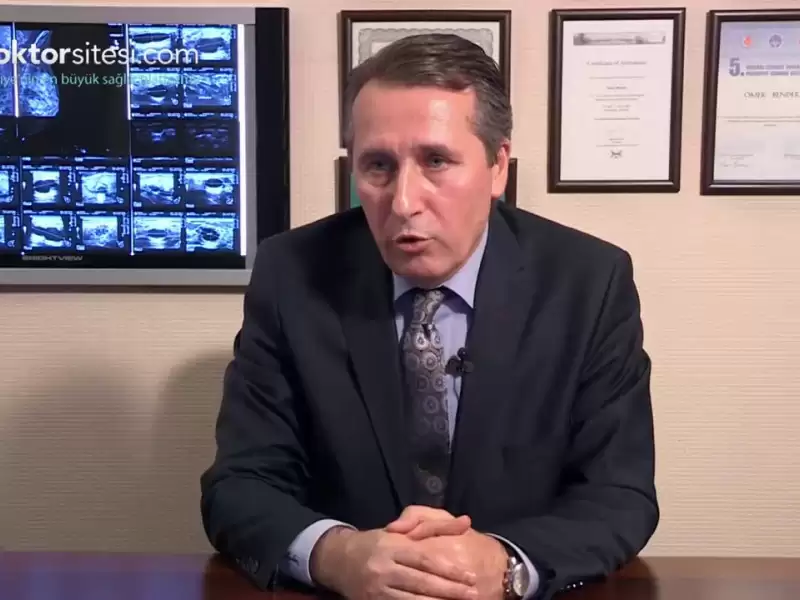 tiroid nodülleri,tiroid hastalıkları,ömer bender,prof. dr. ömer bender